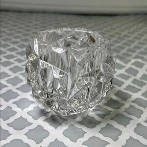 Tiffany & Co Crystal Cut Glass Votive Holder - Clear